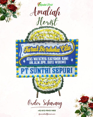 Papan Bunga Duka di Jogotirto