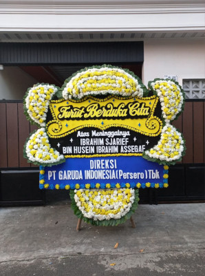 Papan Bunga Duka di Jogotirto