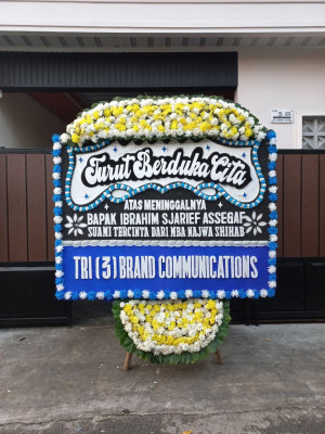 Papan Bunga Duka di Jogotirto